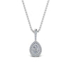 Load image into Gallery viewer, pear-shaped-double-halo-diamond-pendant-in-FDPD86826PE(6.0X4.0MM)-NL-WG-GS