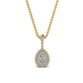Thumbnail 3 - pear-shaped-double-halo-diamond-pendant-in-FDPD86826PE(6.0X4.0MM)-NL-YG-GS