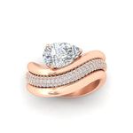 Load image into Gallery viewer, pear-shaped-dual-bands-with-wave-solitaire-ring-in-rose-gold-fdens11566pe-nl-rg-w3.jpg
