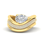 Load image into Gallery viewer, pear-shaped-dual-bands-with-wave-solitaire-ring-in-yellow-gold-fdens11566pe-nl-yg-w3.jpg
