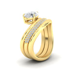 Load image into Gallery viewer, pear-shaped-dual-bands-with-wave-solitaire-ring-in-yellow-gold-fdens11566pe-nl-yg-w3.jpg
