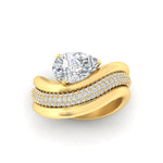 Load image into Gallery viewer, pear-shaped-dual-bands-with-wave-solitaire-ring-in-yellow-gold-fdens11566pe-nl-yg-w3.jpg

