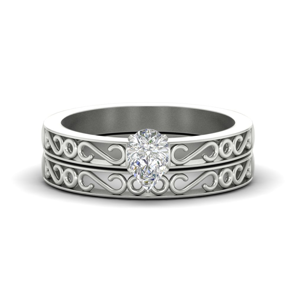 pear-shaped-filigree-single-stone-diamond-wedding-ring-set-in-white-gold-FDENS3289PE-NL-WG.jpg?v=1763371075