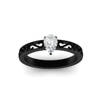 Load image into Gallery viewer, pear-shaped-filigree-single-stone-engagement-ring-in-black-gold-FDENS3289PERANGLE5-NL-BG.jpg?v=1763370601
