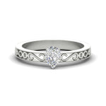 Load image into Gallery viewer, pear-shaped-filigree-single-stone-engagement-ring-in-white-gold-FDENS3289PER-NL-WG.jpg?v=1763370602
