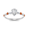 Load image into Gallery viewer, pear-shaped-floating-marquise-accent-orange-sapphire-engagement-ring-in-white-gold-FDEWB9398PERGSAORANGEL5-NL-WG?v=1756366403