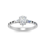 Load image into Gallery viewer, Delicate Antique Pave Pear Engagement Ring
