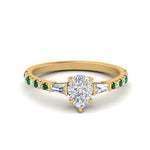 Load image into Gallery viewer, Delicate Antique Pave Pear Engagement Ring
