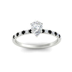 Load image into Gallery viewer, pear-shaped-french-pave-black-diamond-engagement-ring-in-white-gold-FD11408PERGBLACKANGLE5-NL-WG_3b14dd11-2f5c-4704-a4e7-5e8738b2a300?v=1762849871
