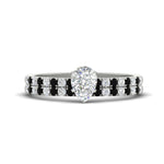 Load image into Gallery viewer, pear-shaped-french-pave-black-diamond-wedding-ring-set-in-white-gold-FD11408PEGBLACK-NL-WG_a1ca1da5-f445-4650-b6d3-ad6ad20a68b5?v=1763104448
