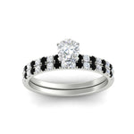 Load image into Gallery viewer, pear-shaped-french-pave-black-diamond-wedding-ring-set-in-white-gold-FD11408PEGBLACKANGLE5-NL-WG_d8c69ab9-5553-4c75-a942-fa45bdbc862e?v=1763104448

