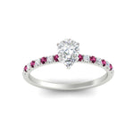 Load image into Gallery viewer, pear-shaped-french-pave-pink-sapphire-engagement-ring-in-white-gold-FD11408PERGSADRPIANGLE5-NL-WG_670a482e-b69a-4d40-870e-2800322ea1df?v=1762849871
