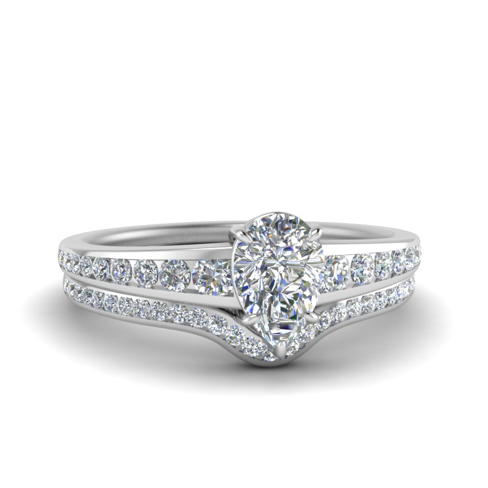 pear-shaped-graduated-channel-diamond-wedding-set-in-FD122866PE-NL-WG