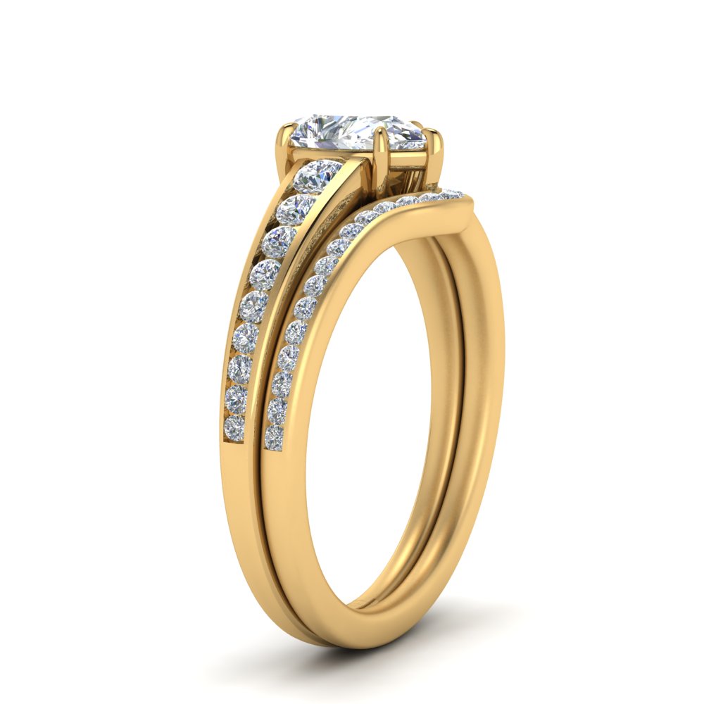 pear-shaped-graduated-channel-diamond-wedding-set-in-FD122866PE-NL-YG