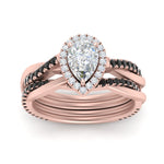 Load image into Gallery viewer, pear-shaped-halo-black-diamond-infinity-bridal-set-in-rose-gold-FD9212PEGBLACK-NL-RG-B2.jpg
