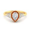 Load image into Gallery viewer, pear-shaped-halo-cluster-accent-orange-sapphire-engagement-ring-in-yellow-gold-FD10512PERGSAOR-NL-YG_55665c42-4ef5-48cb-8062-a6952d86d84f.jpg?v=1770117378