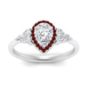Load image into Gallery viewer, pear-shaped-halo-cluster-accent-ruby-engagement-ring-in-white-gold-FD10512PERGRUDRANGLE5-NL-WG_4a48138f-bcbf-4811-a912-aab198980900.jpg?v=1770117378