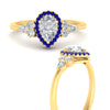 Load image into Gallery viewer, pear-shaped-halo-cluster-accent-sapphire-engagement-ring-in-yellow-gold-FD10512PERGSABLANGLE3-NL-YG_79164ad8-5e1c-4f65-8db2-cf63af3472d5.jpg?v=1770117378