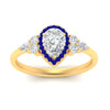 Load image into Gallery viewer, pear-shaped-halo-cluster-accent-sapphire-engagement-ring-in-yellow-gold-FD10512PERGSABLANGLE5-NL-YG_ccafa4a8-0d08-417e-9ed9-2a1167c3cebb.jpg?v=1770117378