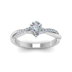 Load image into Gallery viewer, pear-shaped-infinity-twist-diamond-engagement-ring-in-white-gold-FD8253PERHAND-NL-WG
