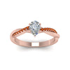 Load image into Gallery viewer, pear-shaped-infinity-twist-diamond-engagement-ring-with-orange-sapphire-in-14K-rose-gold-FD8253PERGSAOR-NL-RG