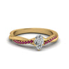 Load image into Gallery viewer, pear-shaped-infinity-twist-diamond-engagement-ring-with-pink-sapphire-in-14K-yellow-gold-FD8253PERGSADRPI-NL-YG