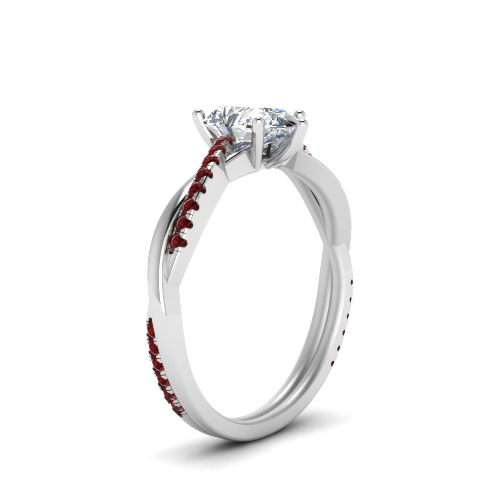pear-shaped-infinity-twist-diamond-engagement-ring-with-ruby-in-14K-white-gold-FD8253PERGRUDR-NL-WG