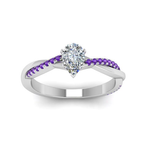 pear-shaped-infinity-twist-diamond-engagement-ring-with-violac-topaz-in-14K-white-gold-FD8253PERGVITO-NL-WG