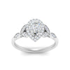 Load image into Gallery viewer, pear-shaped-lab-diamond-halo-ring-with-pavé-leaves-in-white-gold-FD9827PERANGLE5-NL-WG.jpg?v=1770891269