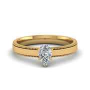 pear-shaped-milgrain-solitaire-engagement-ring-in-14K-yellow-gold-FD-ENR8985PER-NL-YG