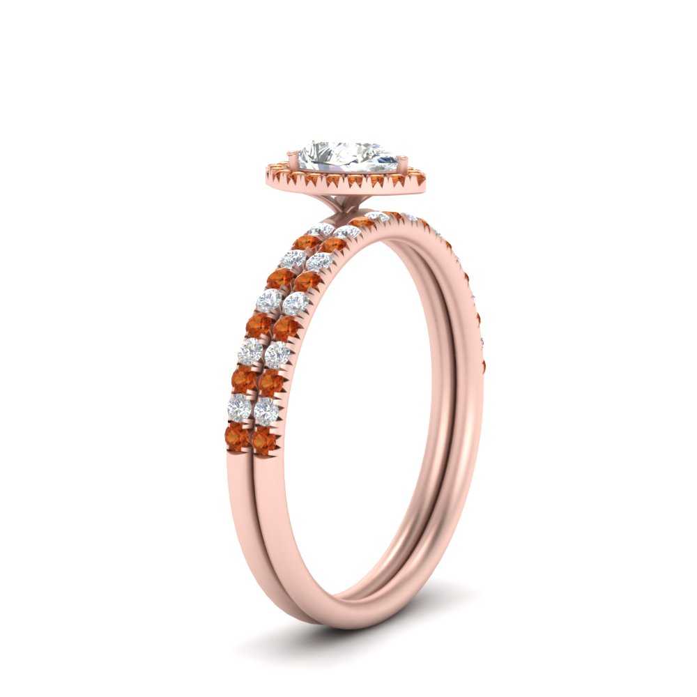pear-shaped-orange-sapphire-halo-wedding-ring-set-in-rose-gold-FD8523PEGSAOR-NL-RG