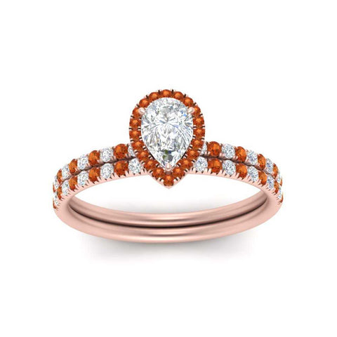pear-shaped-orange-sapphire-halo-wedding-ring-set-in-rose-gold-FD8523PEGSAOR-NL-RG
