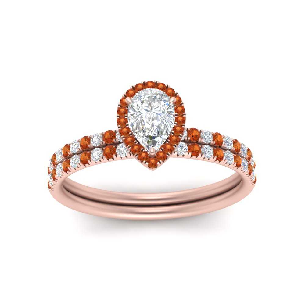 pear-shaped-orange-sapphire-halo-wedding-ring-set-in-rose-gold-FD8523PEGSAOR-NL-RG