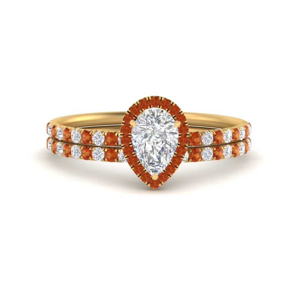 pear-shaped-orange-sapphire-halo-wedding-ring-set-in-yellow-gold-FD8523PEGSAOR-NL-YG