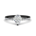 Load image into Gallery viewer, pear-shaped-pave-underhalo-engagement-ring-in-black-gold-FDENR11490PER-NL-BG.jpg?v=1761729754
