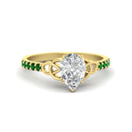 Load image into Gallery viewer, pear-shaped-petite-pave-emerald-fancy-engagement-ring-for-women-in-yellow-gold-fdenr8061pegemgrsleep-nl-yg?v=1757494935
