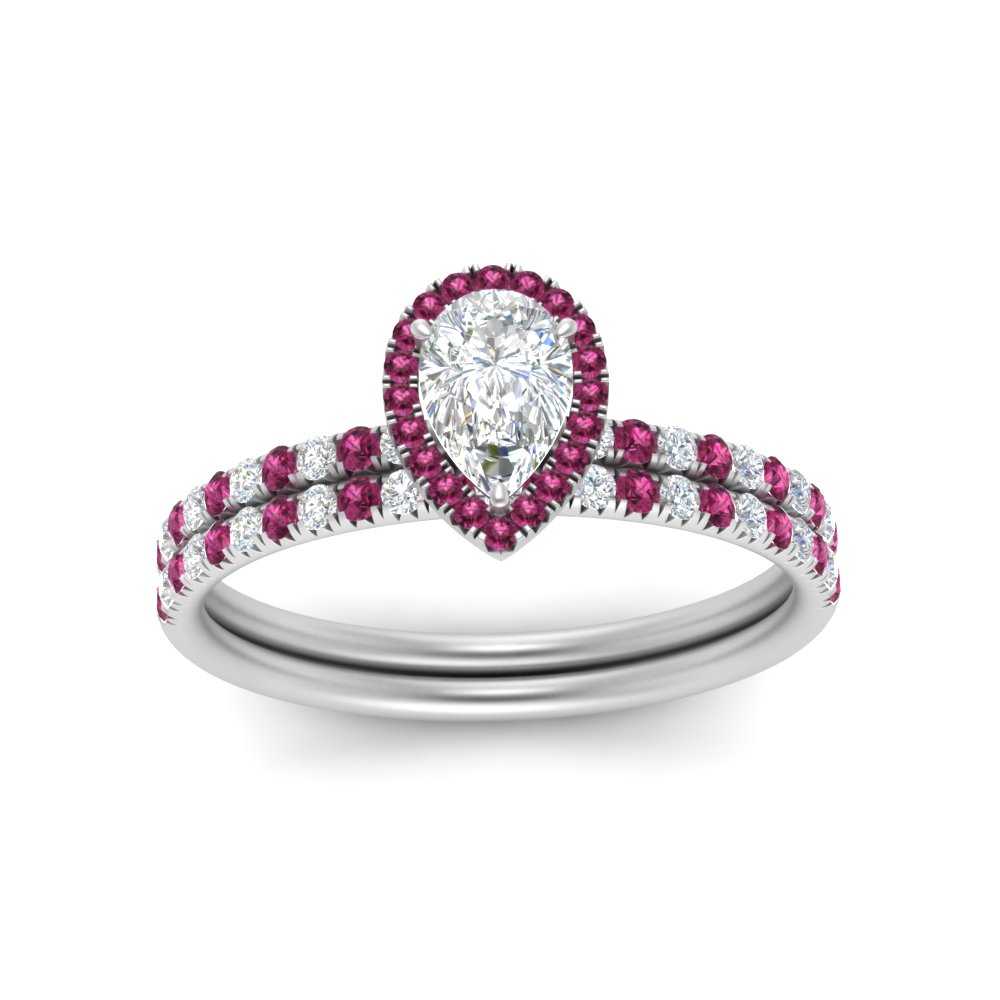 pear-shaped-pink-sapphire-halo-wedding-ring-set-in-white-gold-FD8523PEGSADRPI-NL-WG