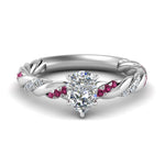 Load image into Gallery viewer, pear-shaped-pink-sapphire-twisted-vine-engagement-ring-in-white-gold-FD9127PERGSADRPI-NL-WG
