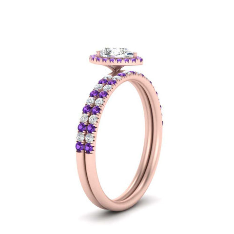 pear-shaped-purple-topaz-halo-wedding-ring-set-in-rose-gold-FD8523PEGVITO-NL-RG