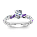 Thumbnail 27 - pear-shaped-purple-topaz-twisted-vine-engagement-ring-in-white-gold-FD9127PERGVITOANGLE5-NL-WG