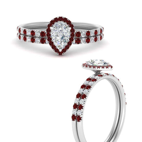 pear-shaped-ruby-halo-wedding-ring-set-in-white-gold-FD8523PEGRUDR-NL-WG