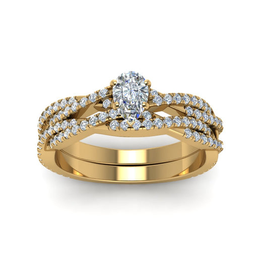 pear-shaped-simple-diamond-twisted-vine-bridal-ring-sets-in-14K-yellow-gold-FD8233PE-NL-YG