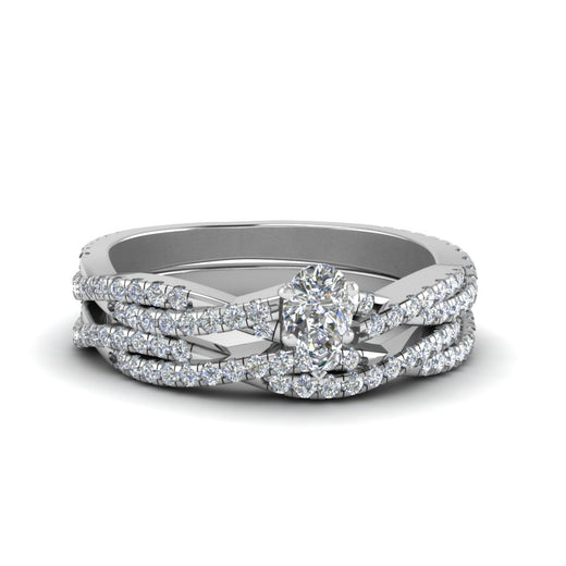 pear-shaped-simple-diamond-twisted-vine-bridal-ring-sets-in-950-Platinum-FD8233PE-NL-WG