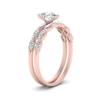 Load image into Gallery viewer, pear-shaped-single-prong-marquise-diamond-engagement-ring-and-band-in-FD9939PE-NL-RG

