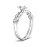 Load image into Gallery viewer, pear-shaped-single-prong-marquise-diamond-engagement-ring-and-band-in-FD9939PE-NL-WG
