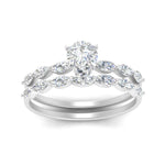 Load image into Gallery viewer, pear-shaped-single-prong-marquise-diamond-engagement-ring-and-band-in-FD9939PE-NL-WG
