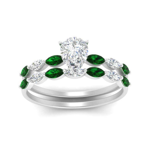 pear-shaped-single-prong-marquise-emerald-engagement-ring-and-band-in-FD9939PEGEMGR-NL-WG