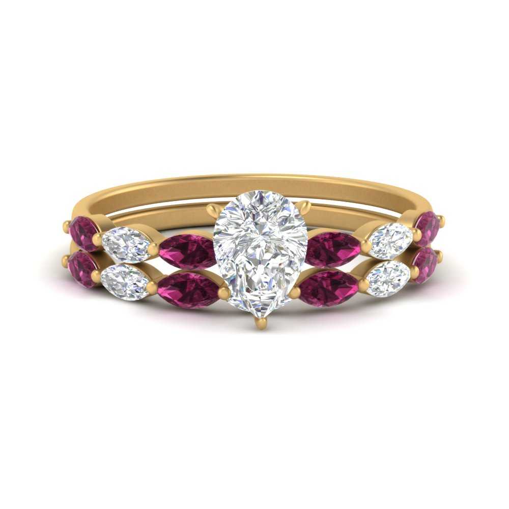 pear-shaped-single-prong-marquise-pink-sapphire-engagement-ring-and-band-in-FD9939PEGSADRPI-NL-YG