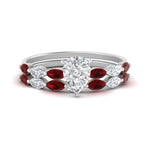 Load image into Gallery viewer, pear-shaped-single-prong-marquise-ruby-engagement-ring-and-band-in-FD9939PEGRUDR-NL-WG
