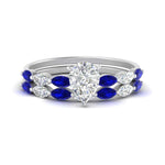 Load image into Gallery viewer, pear-shaped-single-prong-marquise-sapphire-engagement-ring-and-band-in-FD9939PEGSABL-NL-WG
